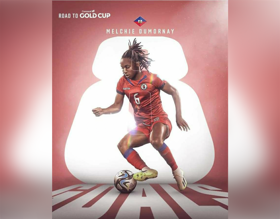 Football féminin : La mégastar haïtienne Melchie Daëlle Dumornay, meilleure buteuse des éliminatoires de la Gold Cup